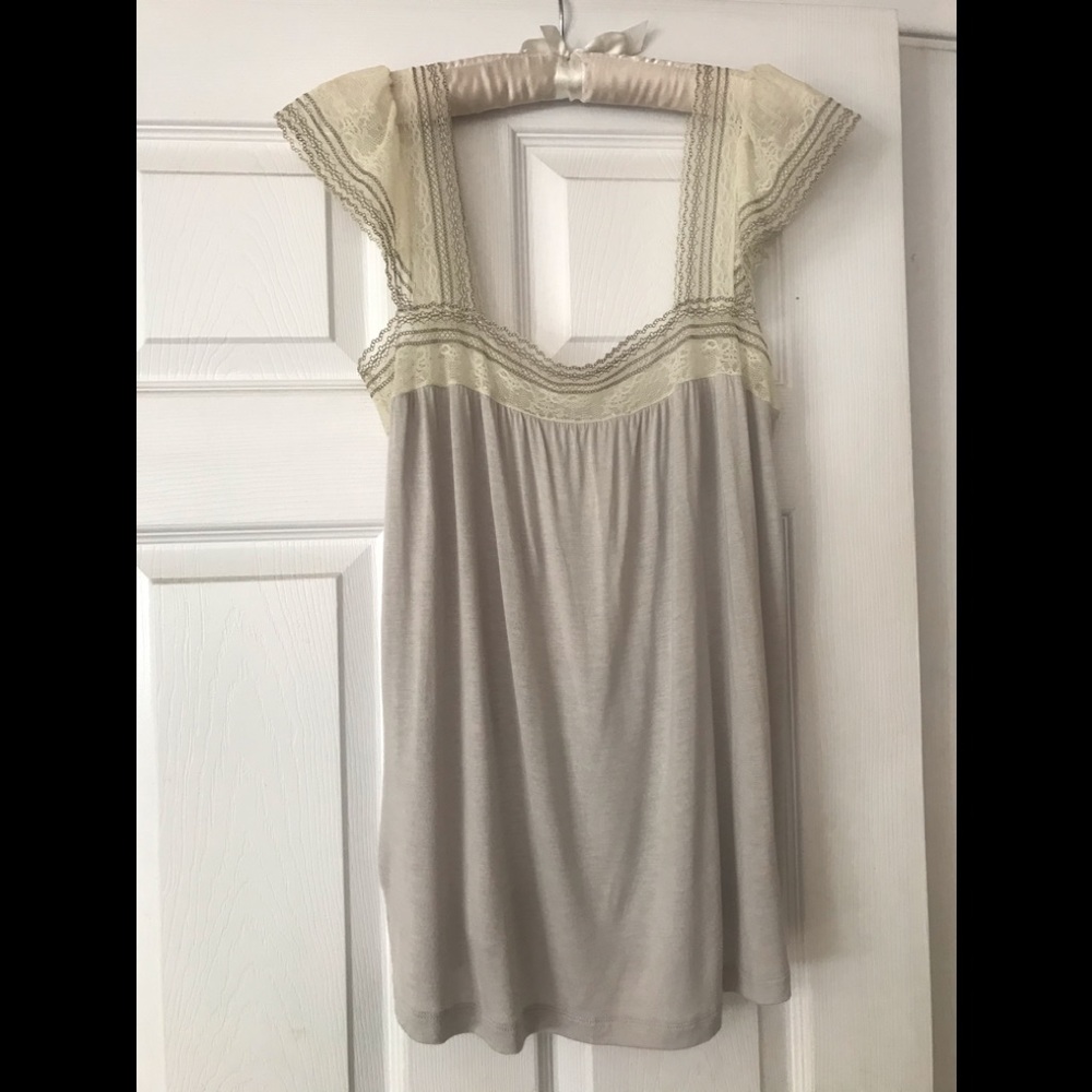 Manuela Lace Sleeve Cami by Eberjey